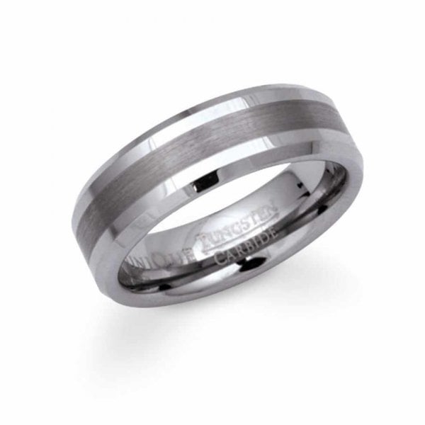 Gents Tungsten Ring 7mm - Size 62