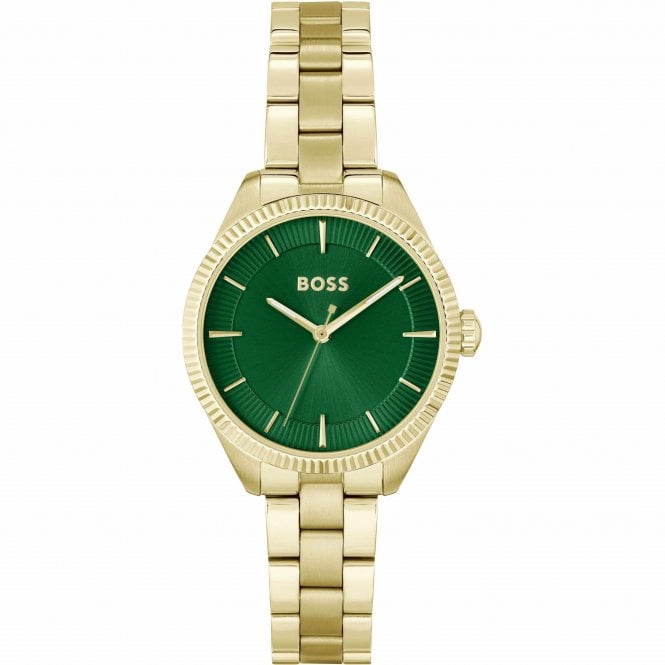 Ladies Sage Yellow Gold Plated Quartz Watch