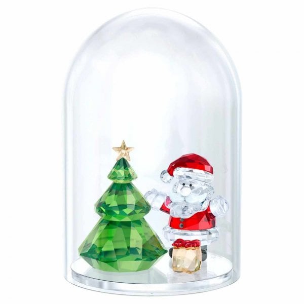 Bell Jar - Christmas Tree & Santa