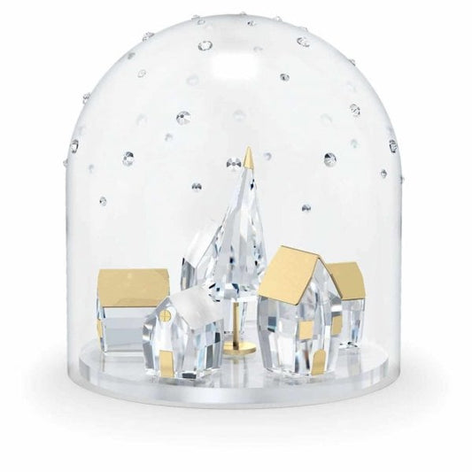 Holiday Magic Winter Village Bell Jar
