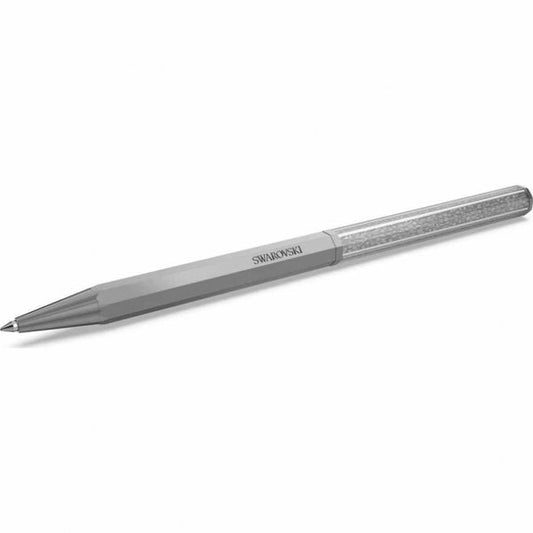 Crystalline ballpoint pen, Octagon shape, Gray