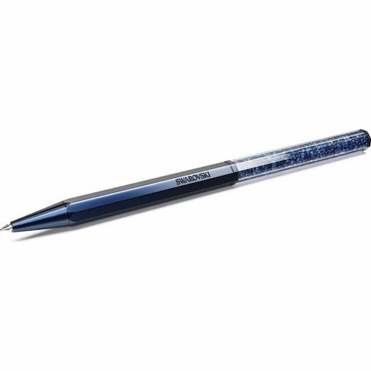 Crystalline ballpoint pen, Blue, Blue lacquered