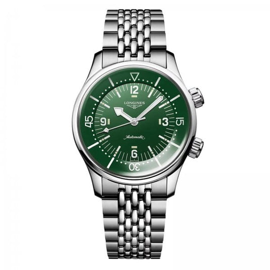 Gents Legend Diver 39mm Green Dial Watch