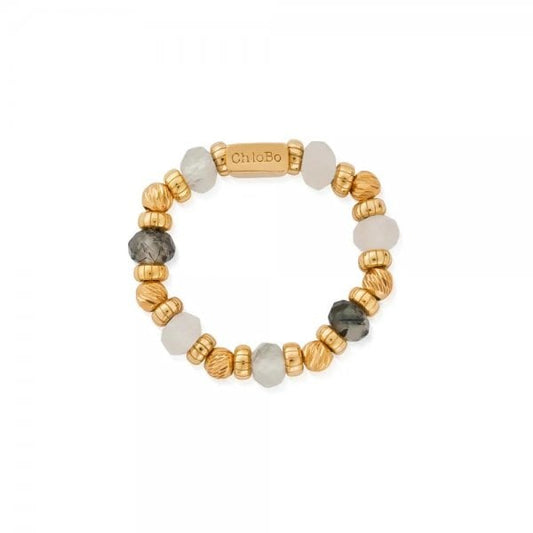 Ladies Gold Stone of Empowerment Ring - Medium