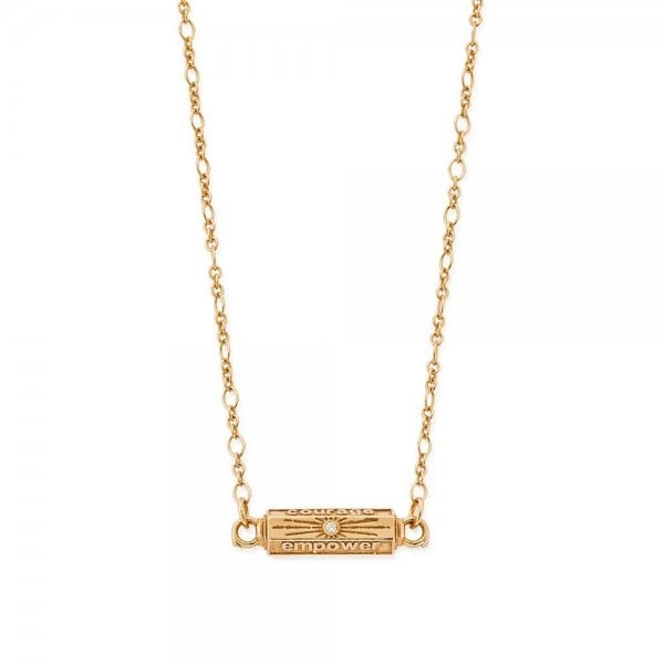 Gold Stellar Fortune Necklace