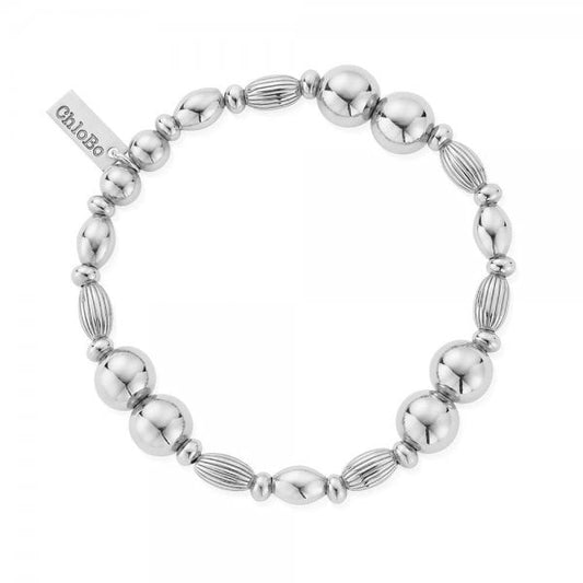 Ladies Silver Be Courageous Bracelet
