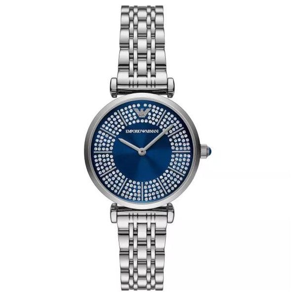 Ladies 32mm Two Hand Stainless Steel Watch