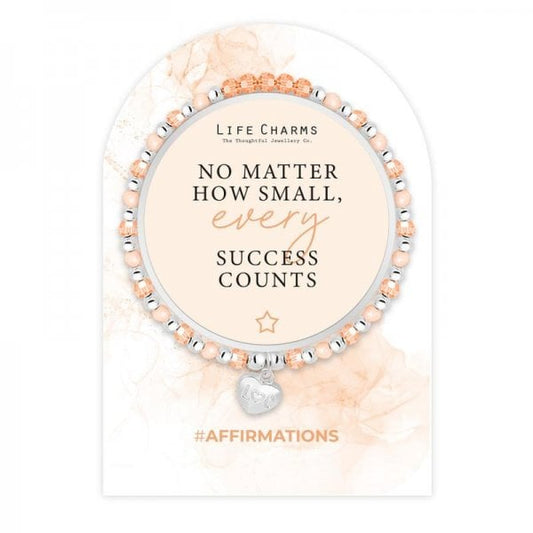 Affirmation bracelet - Every success counts