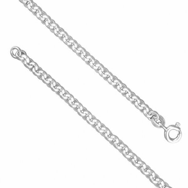 Sterling Silver Necklace 56cm