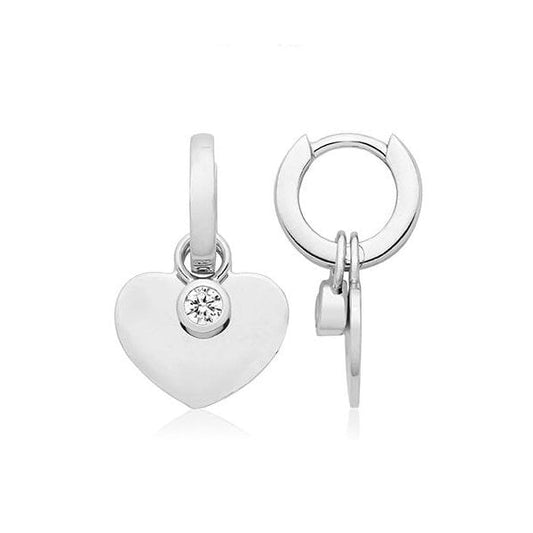 HUGGY & HEART EARRINGS