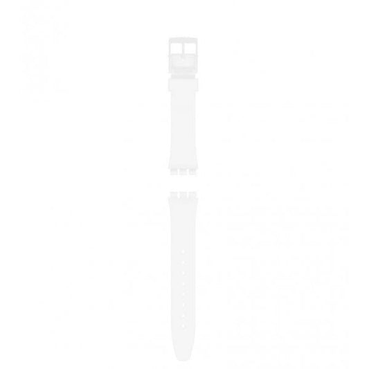 New Core GENT WHITE SILICONE STRAP