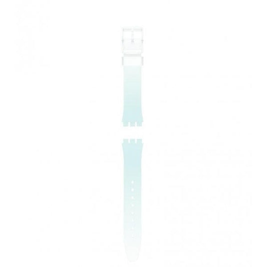 Transformation GENT WHITE-BLUE SILICONE STRAP