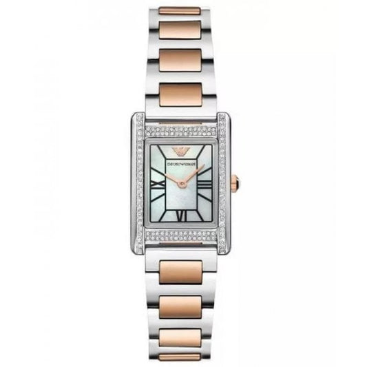 32mm Steel & Rose Gold Tone Watch