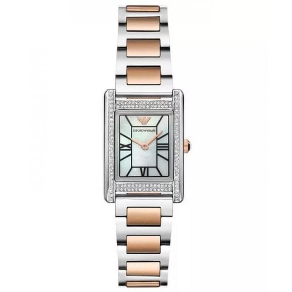 32mm Steel & Rose Gold Tone Watch