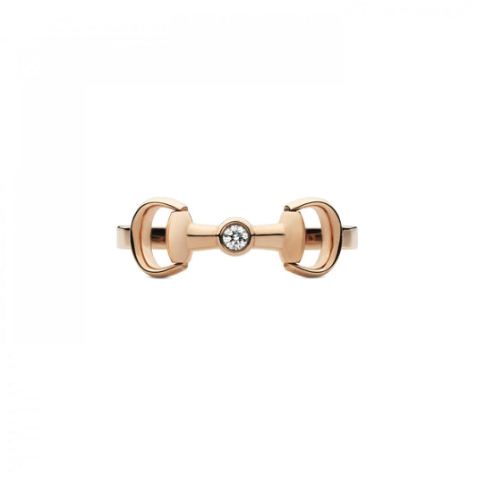 Gucci Horsebit Ring 6.5mm Size 13