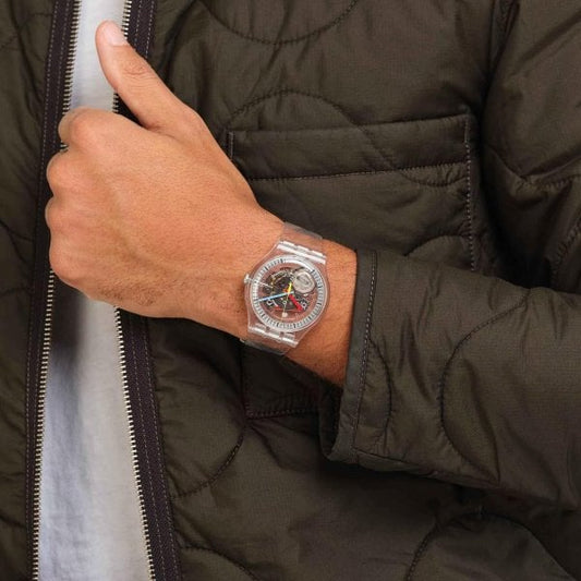SWATCH CLEAR CLEARLY NEW GENT