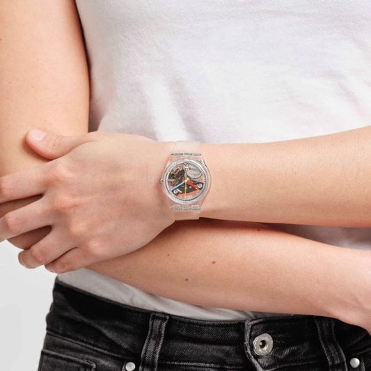 SWATCH CLEAR CLEARLY GENT