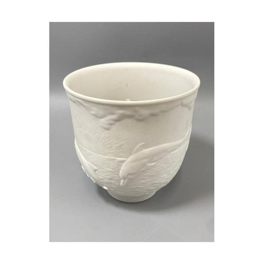 Dolphins at Play Candle Holder