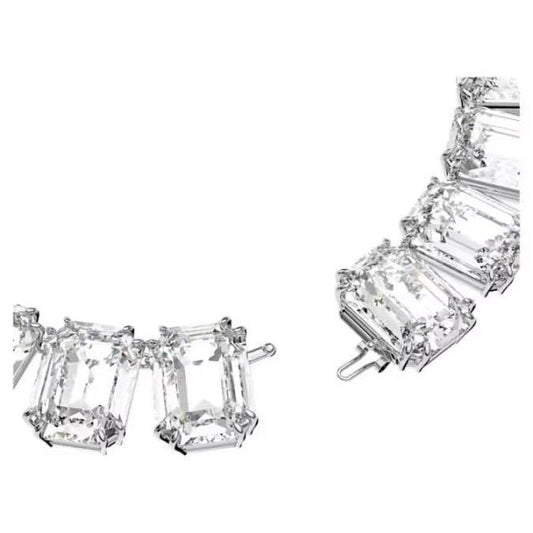 Millenia necklace, Oversized crystals, Octagon