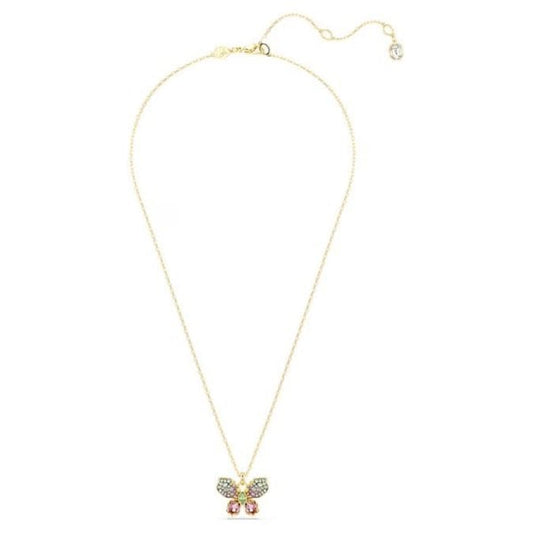 Idyllia pendant, Mixed cuts, Pavé, Butterfly