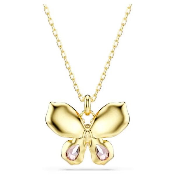 Idyllia pendant, Mixed cuts, Pavé, Butterfly