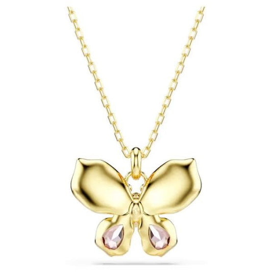 Idyllia pendant, Mixed cuts, Pavé, Butterfly