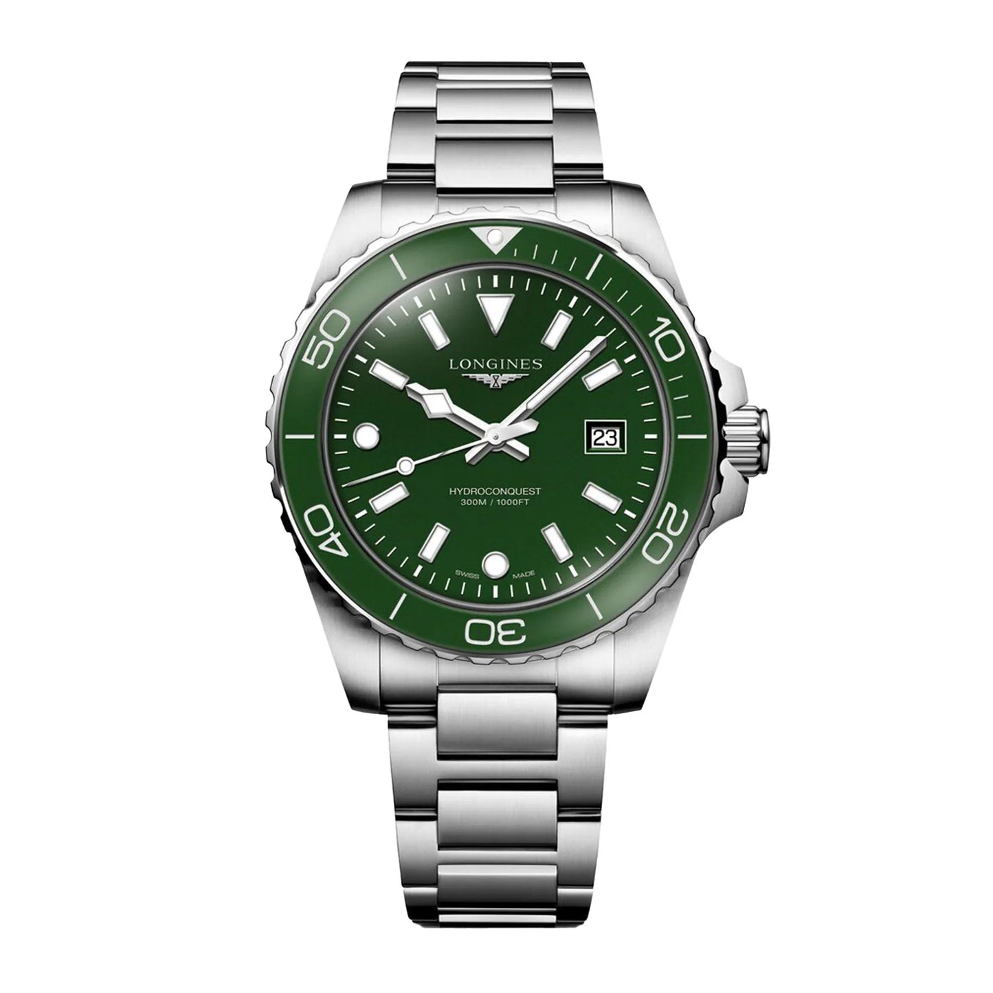 HydroConquest Quartz 42mm Stainless Steel Watch