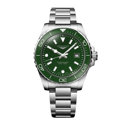 HydroConquest Quartz 42mm Stainless Steel Watch