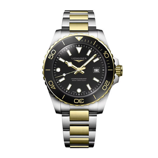 HydroConquest Quartz 42mm Bi-Metal Watch