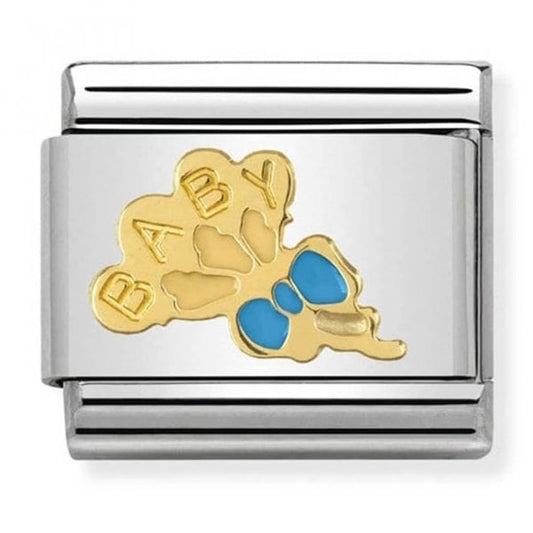 Baby Blue Balloons Charm