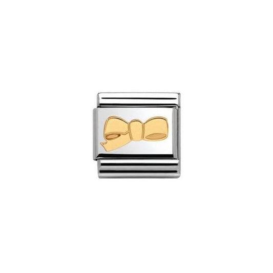 Gold Bow Cherie Charm
