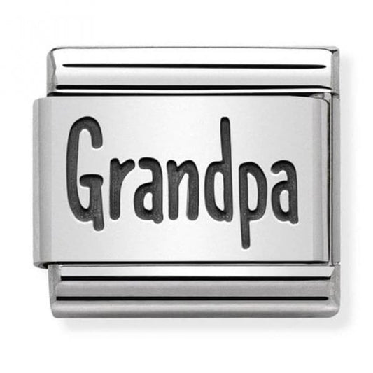Silver GRANDPA Charm