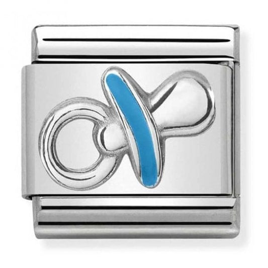 Silver Blue Dummy Charm
