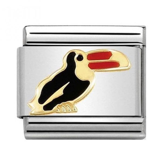 Gold Toucan Charm