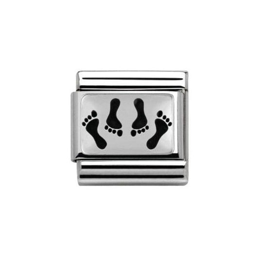 Silver 4 Feet Charm