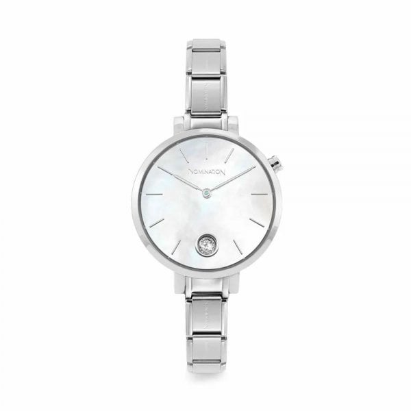 WHITE mother-of-pearl