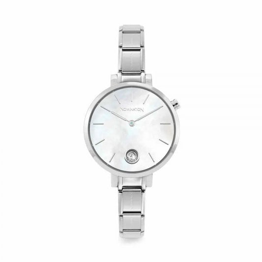 WHITE mother-of-pearl