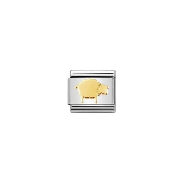 Gold Sheep Charm