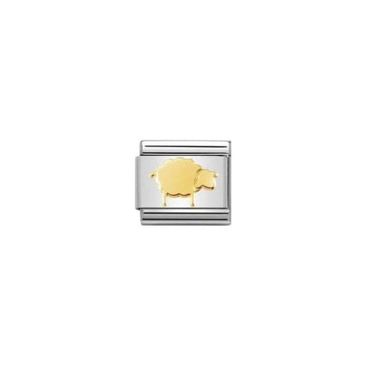 Gold Sheep Charm