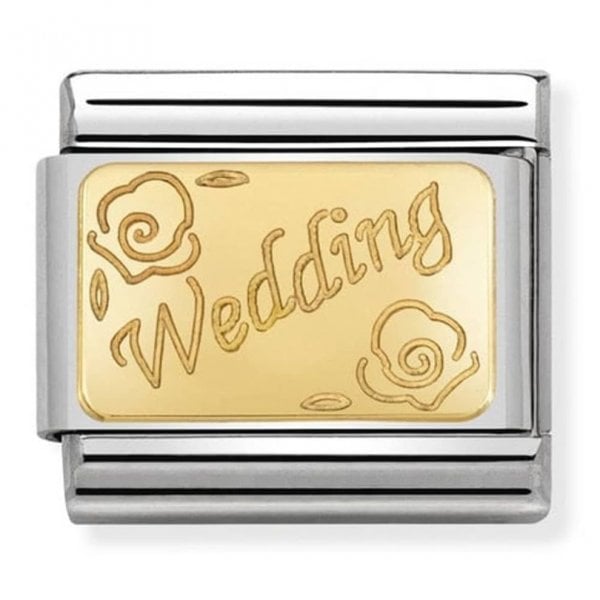 Gold Wedding Charm