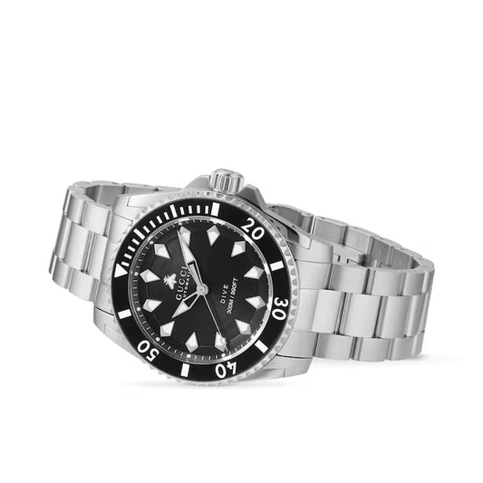 Silver DIVE 40mm Watch