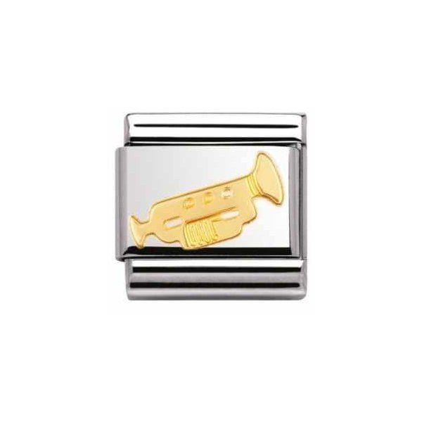 Gold Trumpet Charm
