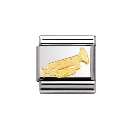 Gold Trumpet Charm