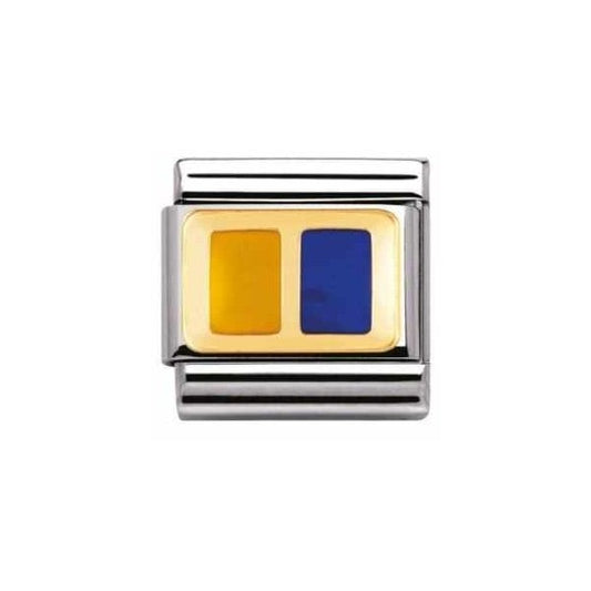 Gold K Charm