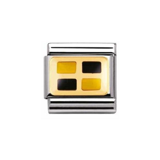 Gold L Charm