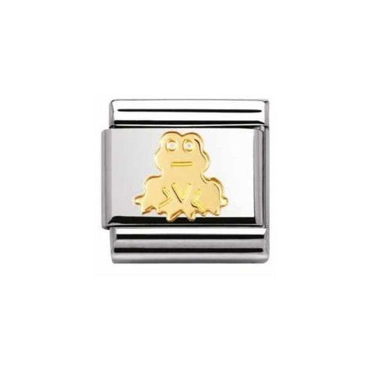 Gold Frog Charm
