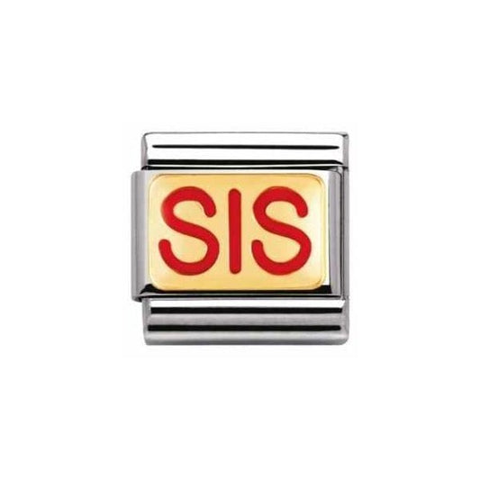 Gold SIS Charm