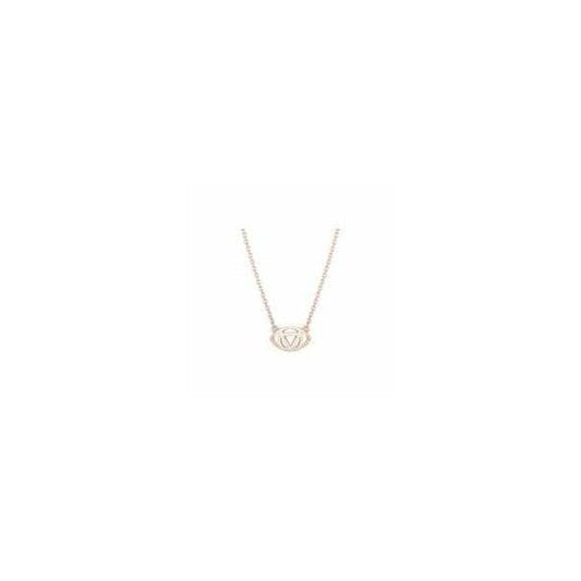 Rose Gold Eye Karma Necklace
