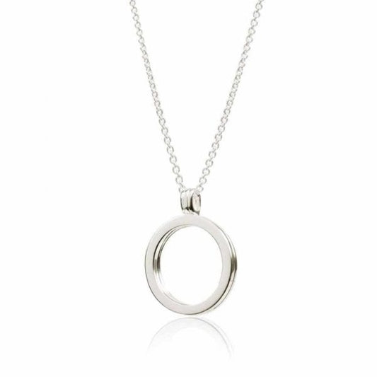 Silver Halo Necklace