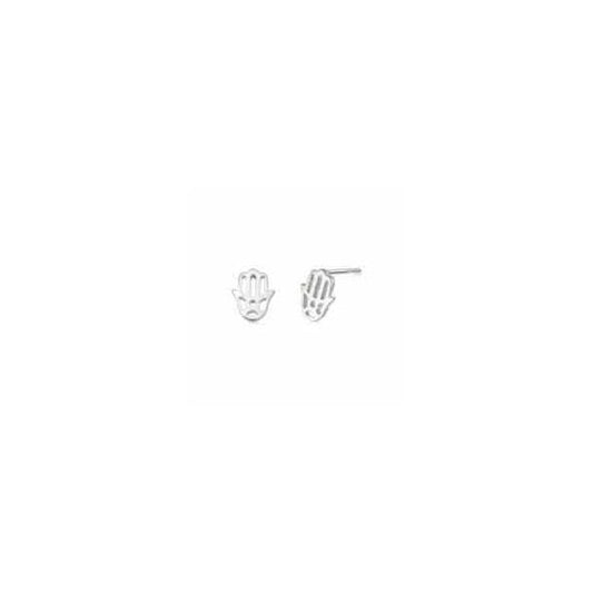 Silver Hand Earrings